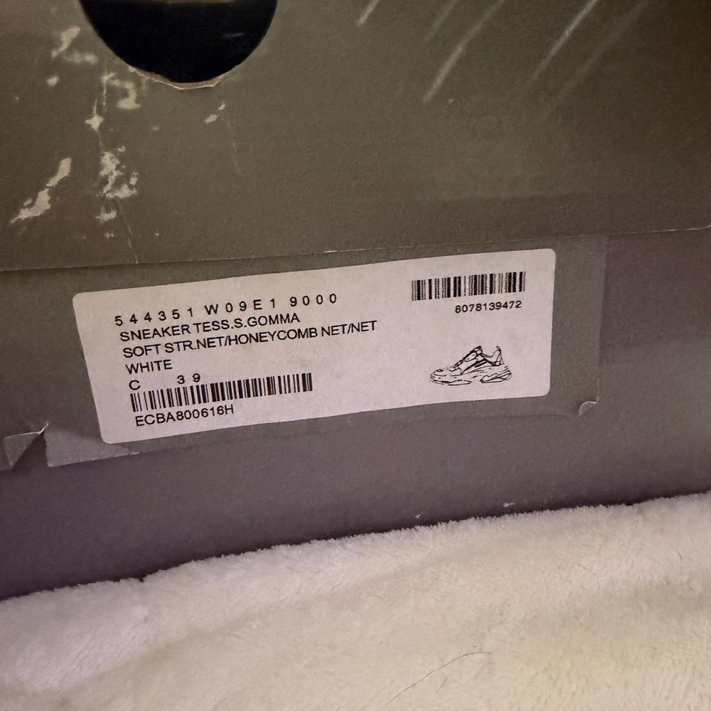 Balenciaga White Triple S Sneakers - Picture 2 of 10